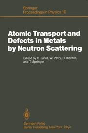 Atomic Transport and Defects in Metals by Neutron Scattering