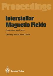 Interstellar Magnetic Fields - Cover