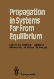 Propagation in Systems Far from Equilibrium - Cover