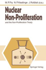 Nuclear Non-Proliferation - Cover