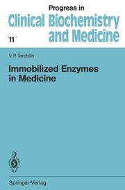 Immobilized Enzymes in Medicine - Cover