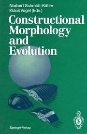 Constructional Morphology and Evolution - Cover