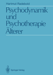 Psychodynamik und Psychotherapie Älterer - Cover