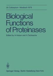 Biological Functions of Proteinases - Cover