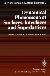 Dynamical Phenomena at Surfaces, Interfaces and Superlattices - Abbildung 1