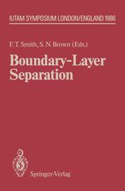 Boundary-Layer Separation - Cover