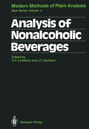 Analysis of Nonalcoholic Beverages - Cover