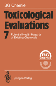 Toxicological Evaluations - Cover