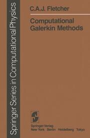 Computational Galerkin Methods - Cover