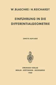 Einführung in die Differentialgeometrie - Cover