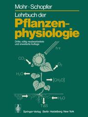 Lehrbuch der Pflanzenphysiologie