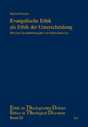 Evangelische Ethik als Ethik der Unterscheidung - Cover
