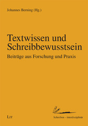 Textwissen und Schreibbewusstsein - Cover