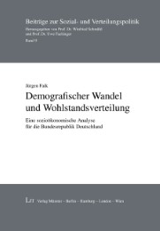 Demografischer Wandel und Wohlstandsverteilung - Cover