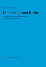 Demokratie und Recht - Cover