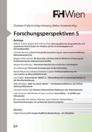 Forschungsperspektiven 5 - Cover