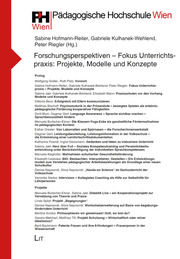 Forschungsperspektiven - Fokus Unterrichtspraxis: Projekte, Modelle und Konzepte