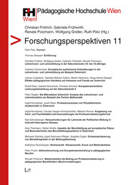 Forschungsperspektiven 11 - Cover