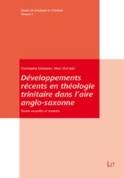 Développements récents en théologie trinitaire dans l'aire anglo-saxonne