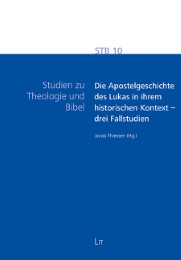 Die Apostelgeschichte des Lukas in ihrem historischen Kontext - Cover