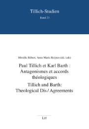 Paul Tillich et Karl Barth: Accords et antagonismes théologiques - Cover