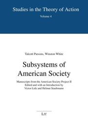 Subsystems of American Society