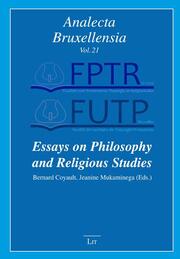 Essays on Philosophy and Religious Studies