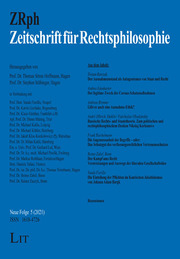 Zeitschrift für Rechtsphilosophie Neue Folge 5/2021