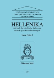 Hellenika.Jahrbuch für griechische Kultur und Deutsch-Griechische Beziehungen