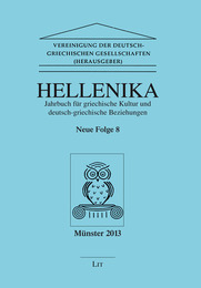 Hellenika.Jahrbuch für griechische Kultur und Deutsch-Griechische Beziehungen