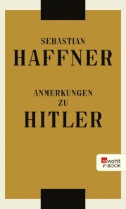 Anmerkungen zu Hitler - Cover
