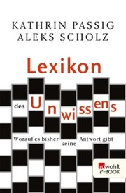 Lexikon des Unwissens - Cover