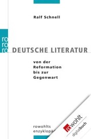 Deutsche Literatur von der Reformation bis zur Gegenwart - Cover