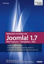 Webseiten erstellen mit Joomla! 1.7