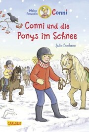 Conni Erzählbände 34: Conni und die Ponys im Schnee - Cover