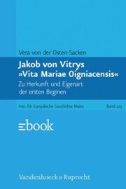 Jakob von Vitrys »Vita Mariae Oigniacensis« - Cover
