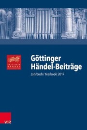Göttinger Händel-Beiträge, Band 18 - Cover