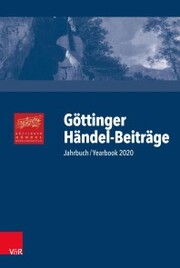 Göttinger Händel-Beiträge, Band 21 - Cover
