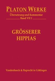 VII 1 Größerer Hippias - Cover