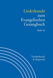 Liederkunde zum Evangelischen Gesangbuch. Heft 19 - Cover