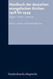 Handbuch der deutschen evangelischen Kirchen 1918 bis 1949 - Cover