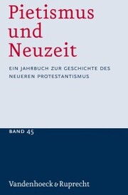Pietismus und Neuzeit Band 45 - 2019 - Cover