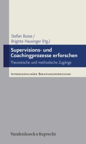 Supervisions- und Coachingprozesse erforschen - Cover