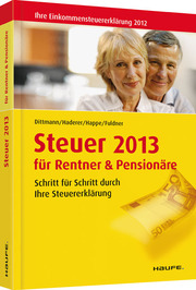 Steuer 2013 für Rentner und Pensionäre