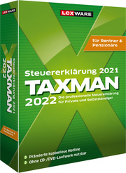 TAXMAN 2022 für Rentner & Pensionäre