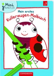 Mein erstes Kulleraugen-Malbuch: Marienkäfer