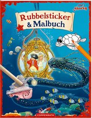 Käpt'n Sharky: Rubbelsticker & Malbuch
