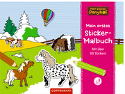 Mein kleiner Ponyhof: Mein erstes Sticker-Malbuch - Abbildung 1