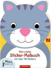 Mein erstes Sticker-Malbuch: Katze - Cover