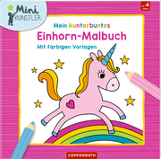 Mein kunterbuntes Einhorn-Malbuch - Cover